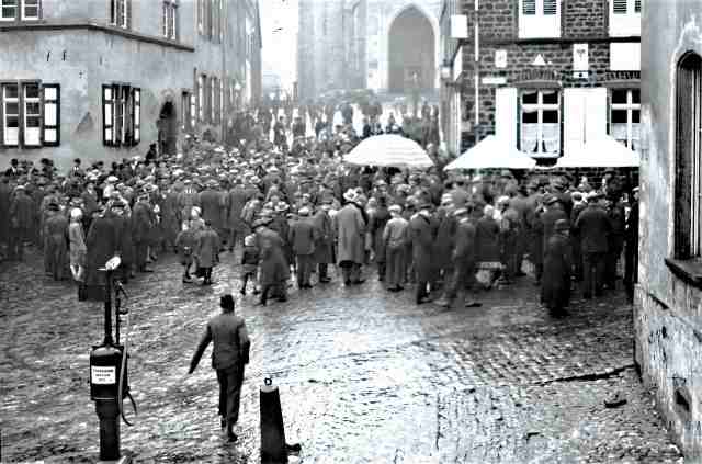 Gesindemarkt, 1931