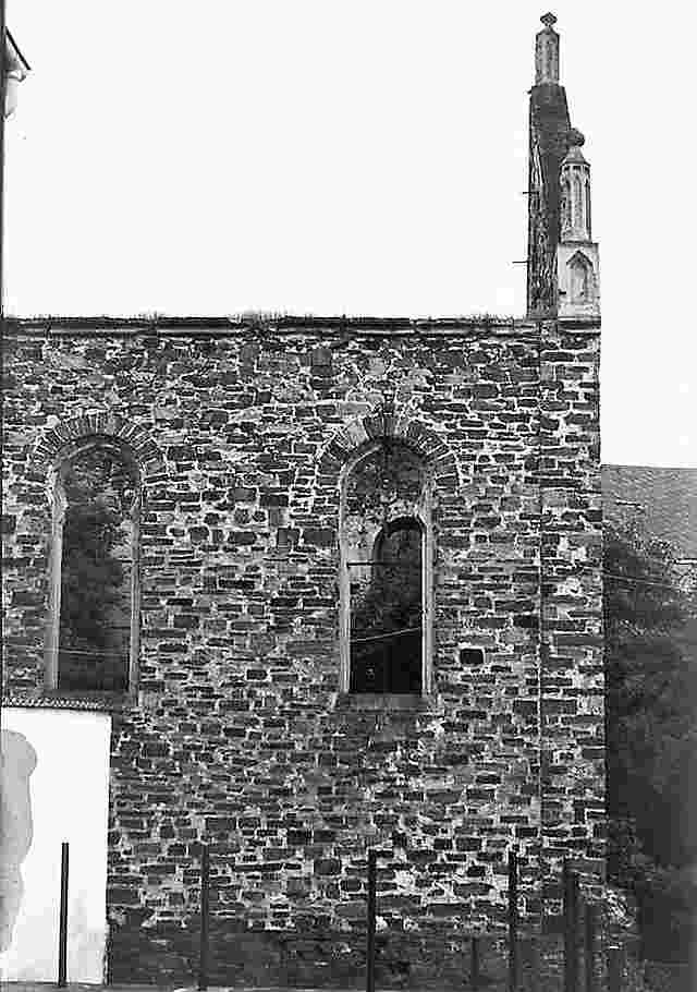 Bild der Synagoge aus dem Jahr 1985