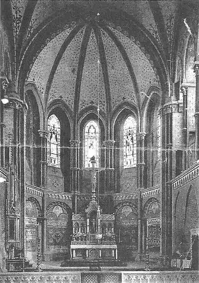 Der neogotische Altar von 1859/60