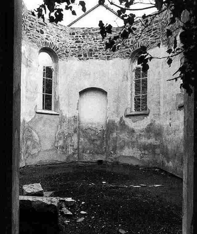 Foto des Innenraums der Ruine